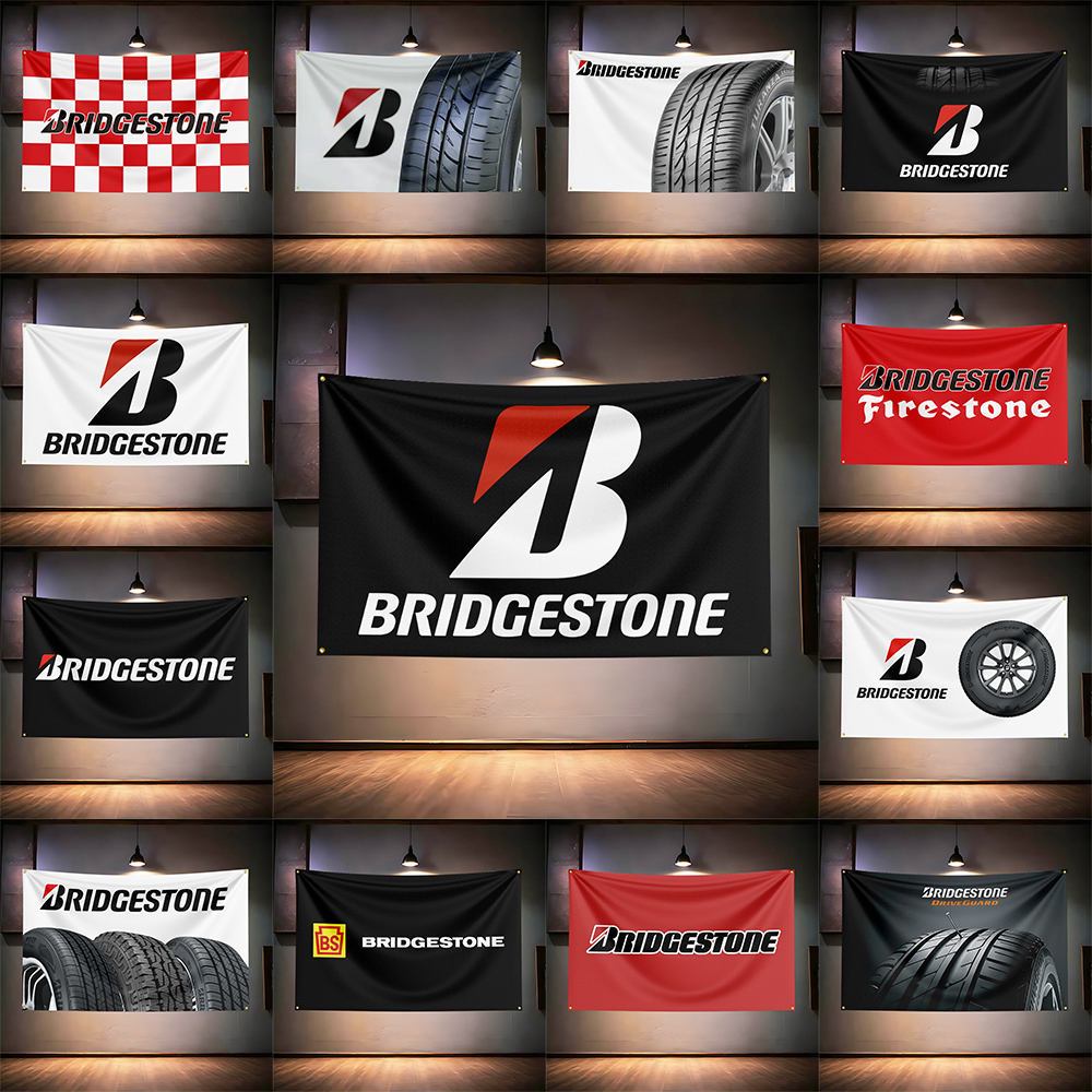 Brid-gestones Tires Flag  For  - Auto Repair Shop Banners avis et prix