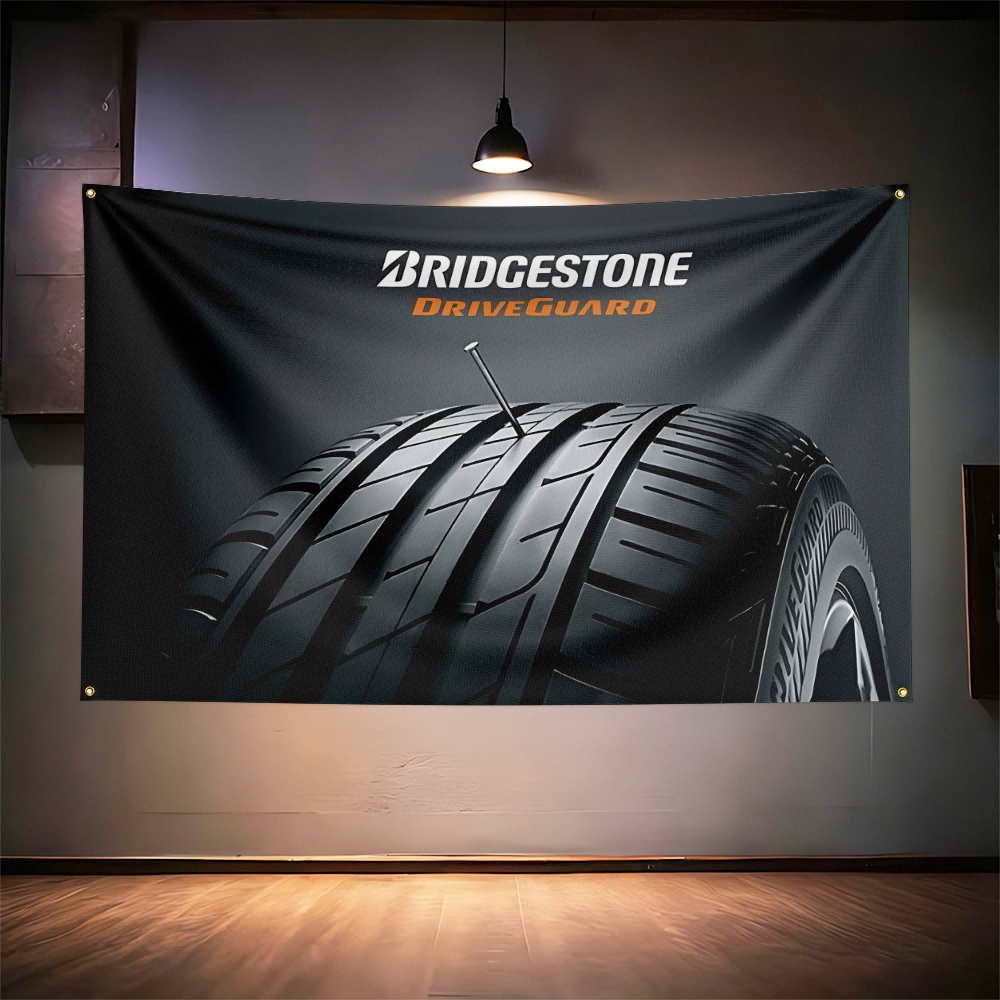 Brid-gestones Tires Flag  For  - Auto Repair Shop Banners avis et prix