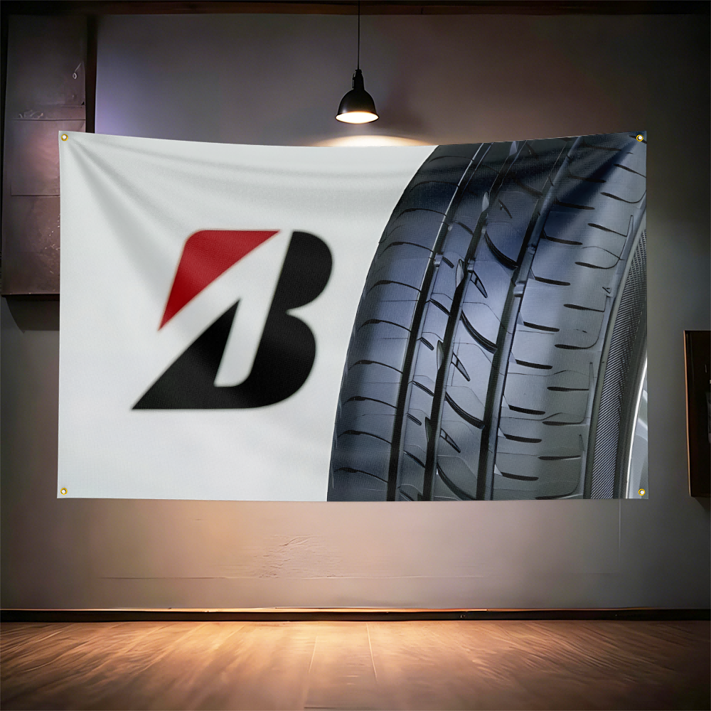 Brid-gestones Tires Flag  For  - Auto Repair Shop Banners avis et prix
