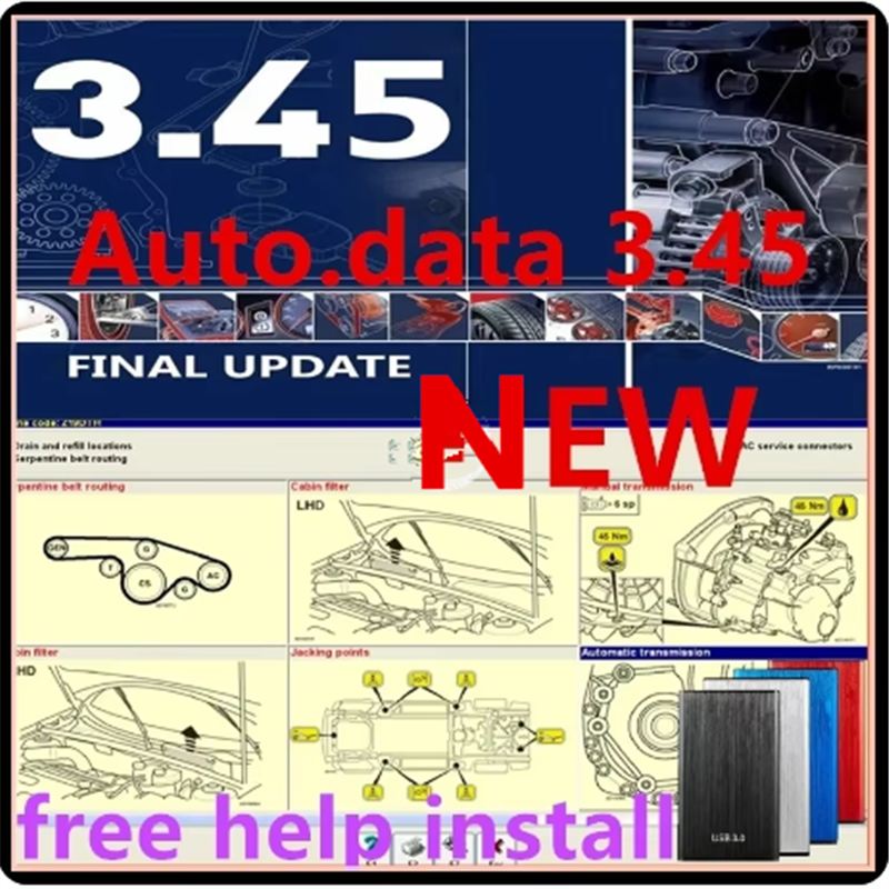 Auto Data 3.45 auto data car s - Auto Repair Shop Equipment avis et prix