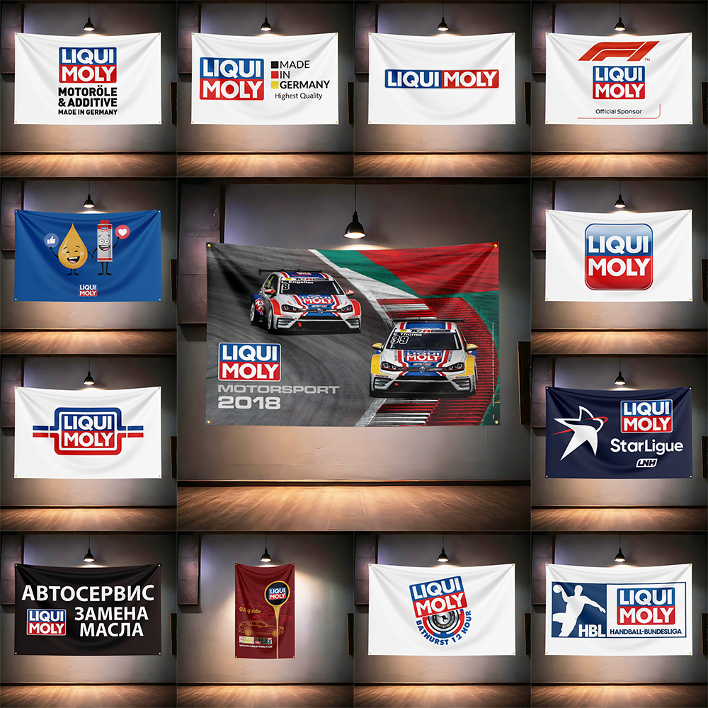 Li-qui-molys Additive Oil Flag - Auto Repair Shop Banners avis et prix