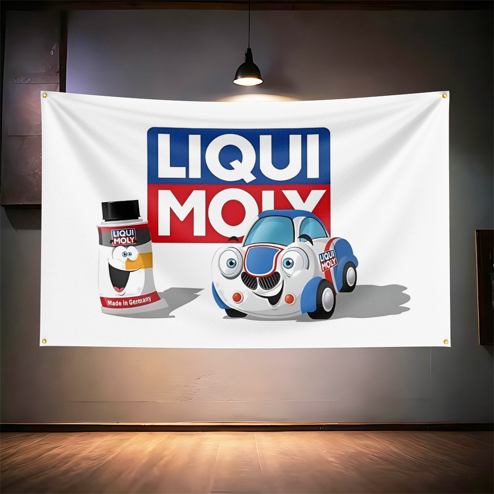 Li-qui-molys Additive Oil Flag - Auto Repair Shop Banners avis et prix