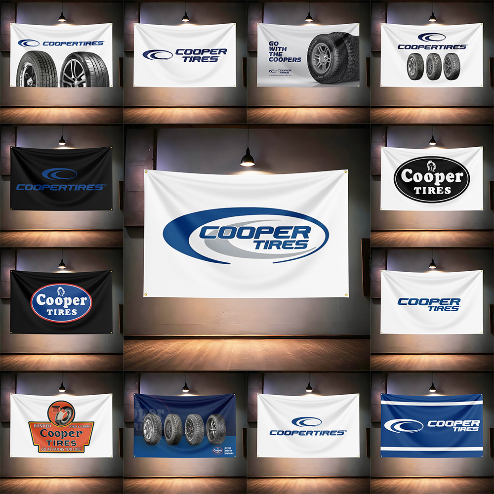 Coop-ers Tires Flag 3x5ft 90x1 - Auto Repair Shop Banners avis et prix
